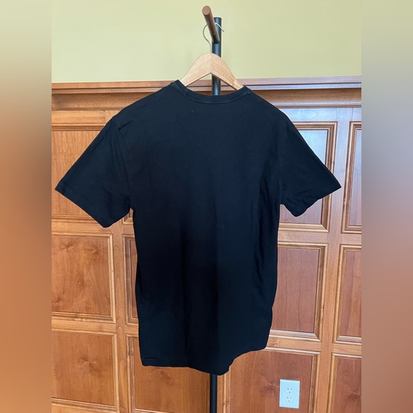 Yohji Yamamoto T-Shirt Short Sleeves Black with “Hairstyles” Print One Size - Picture 5 of 10